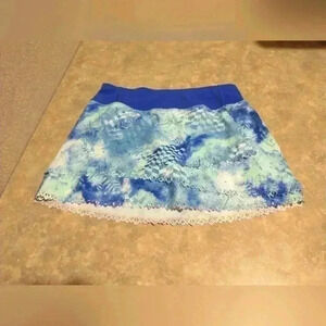 Ivivva girls blue skirt size 12